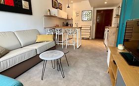 Bd Grosso Apt 4 Prs, 300M Plage, Clim, Parking